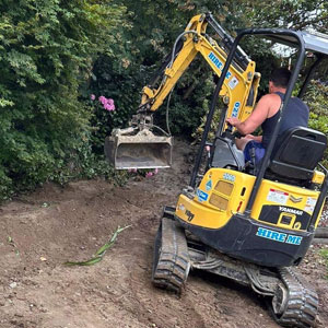 Landscaping earthmoving