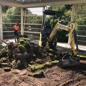 Pavement excavation
